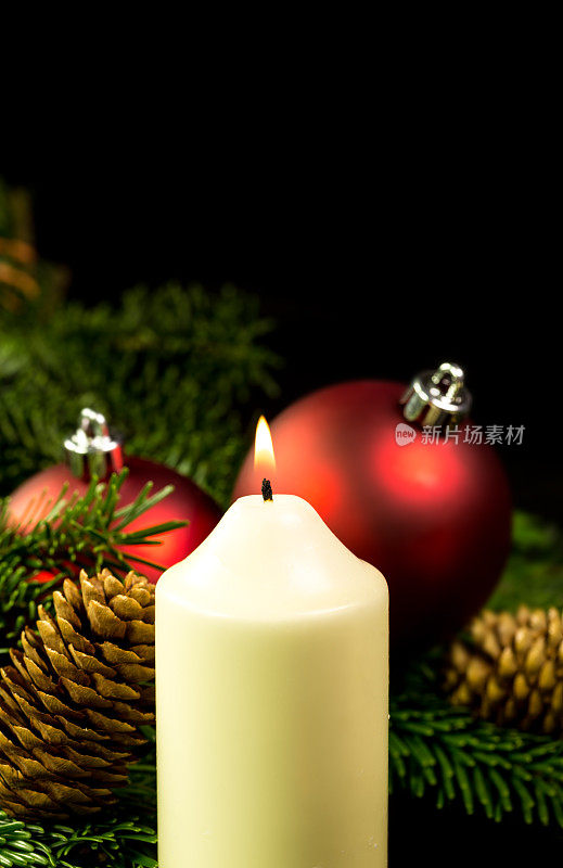 圣诞节――蜡烛