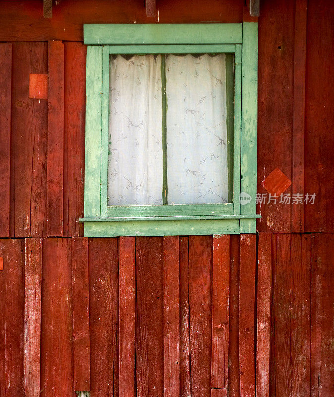 乡村小屋窗口