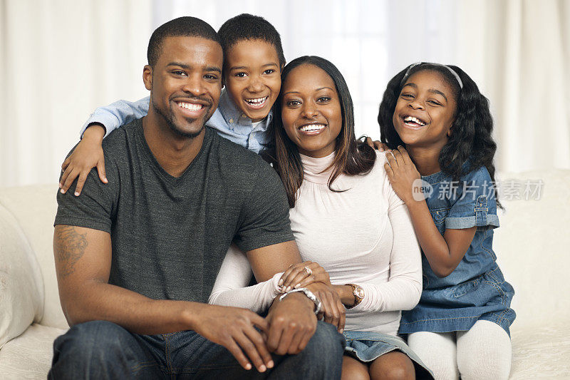 非洲裔美国人家庭