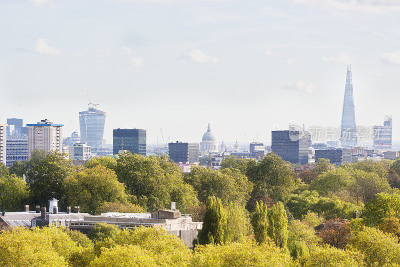 伦敦的天际线