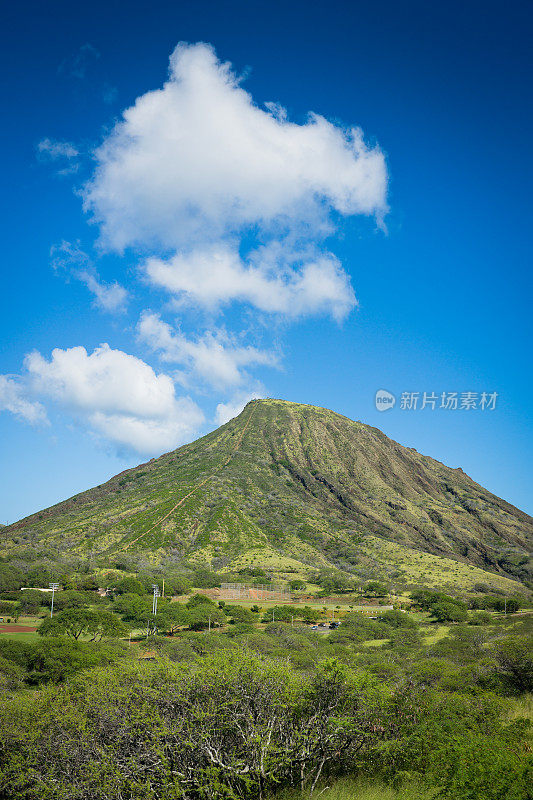 科科头火山口-瓦胡岛，夏威夷