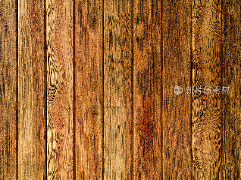 由风化和磨损的木板组成的木板背景。
