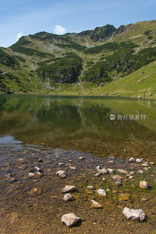 阿尔卑斯山的湖泊