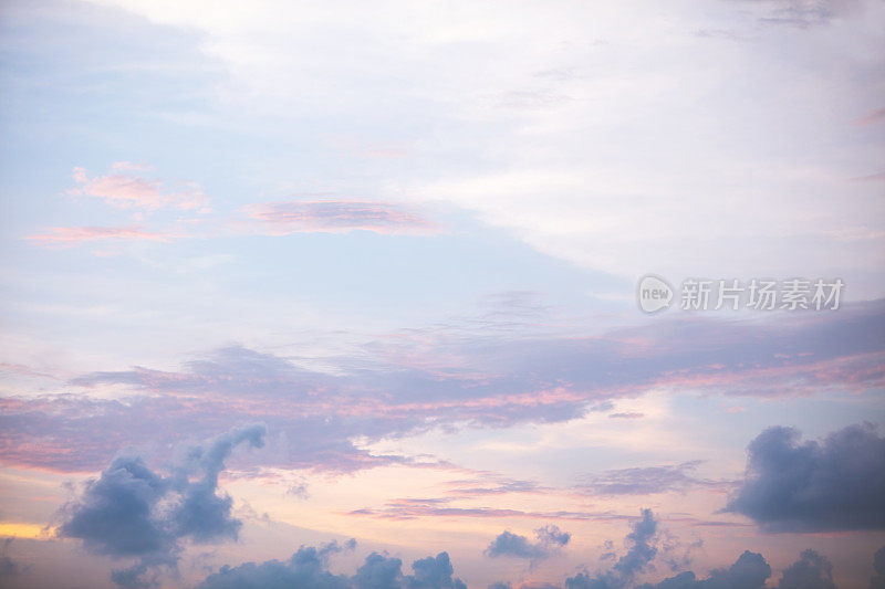 美丽的cloudscape