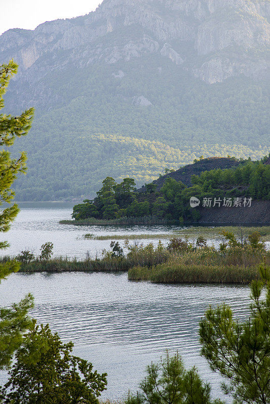 湖景