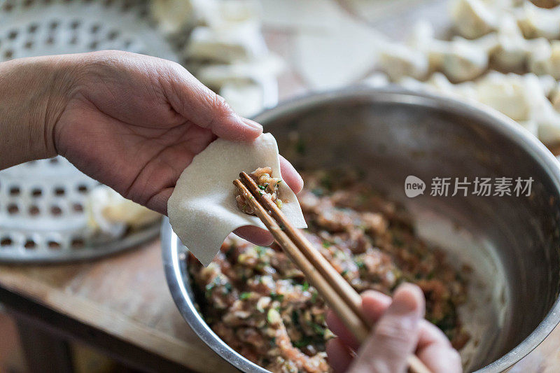 中国家常馄饨(浑吞云吞馄饨)