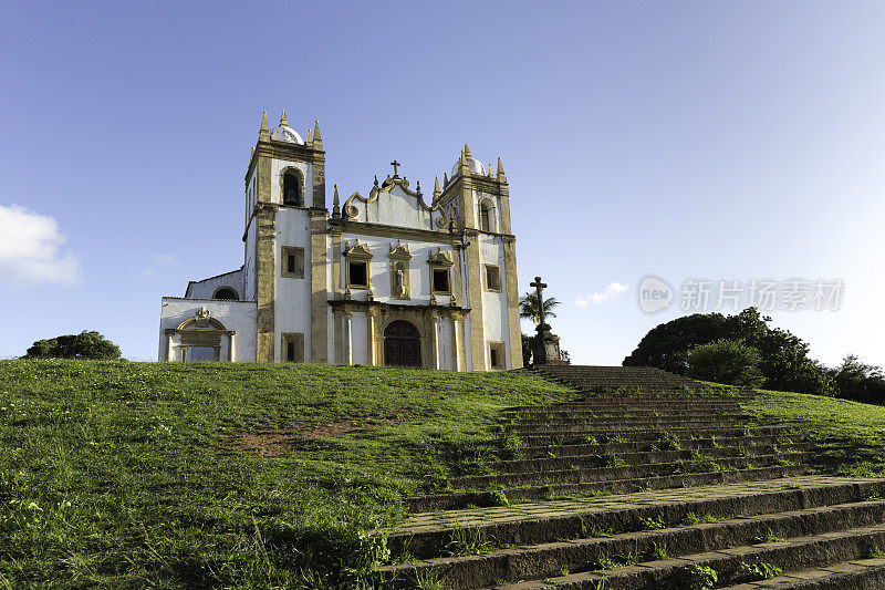 巴西伯南布哥Olinda的Carmo教堂