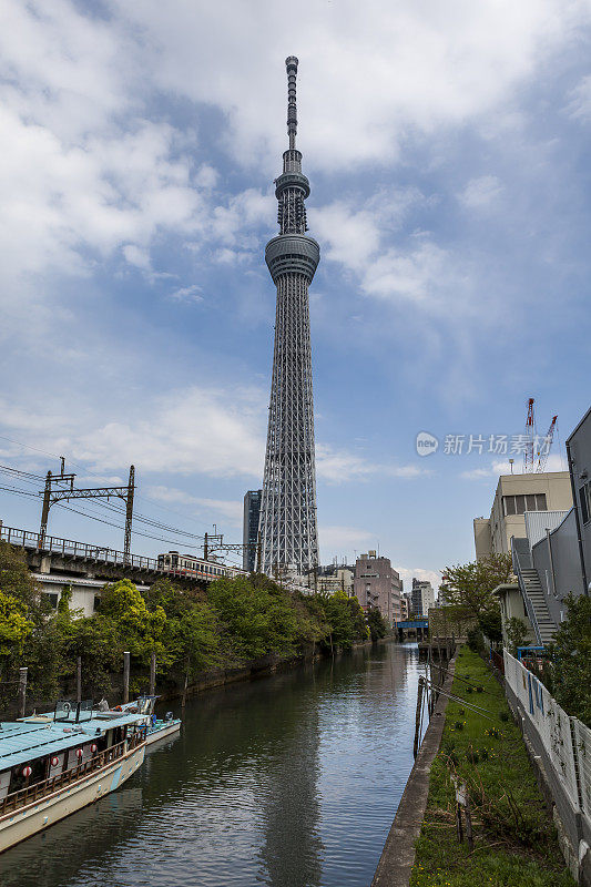 天空树东京塔，日本