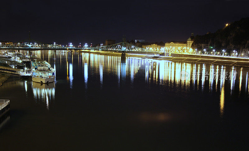 多瑙河在布达佩斯