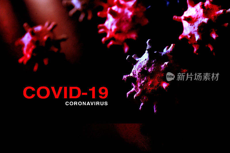 COVID-19冠状病毒疾病细胞背景