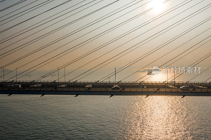 香港的一座吊桥