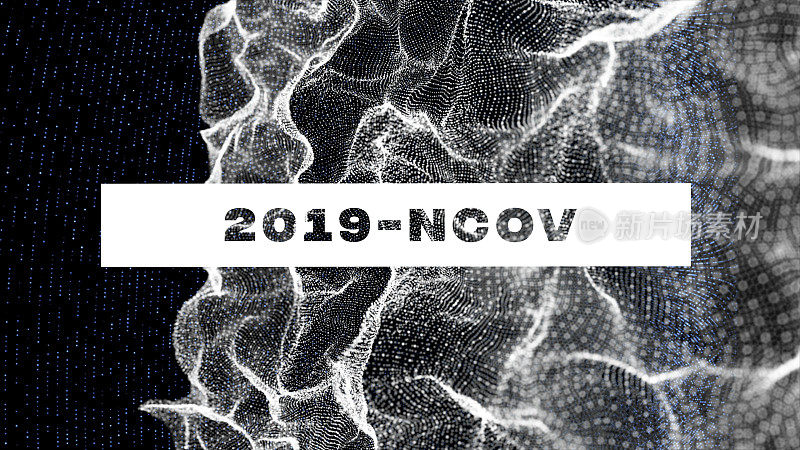 冠状病毒2019-nCov标题背景