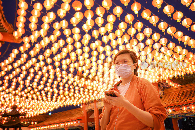 在天后宫祈祷