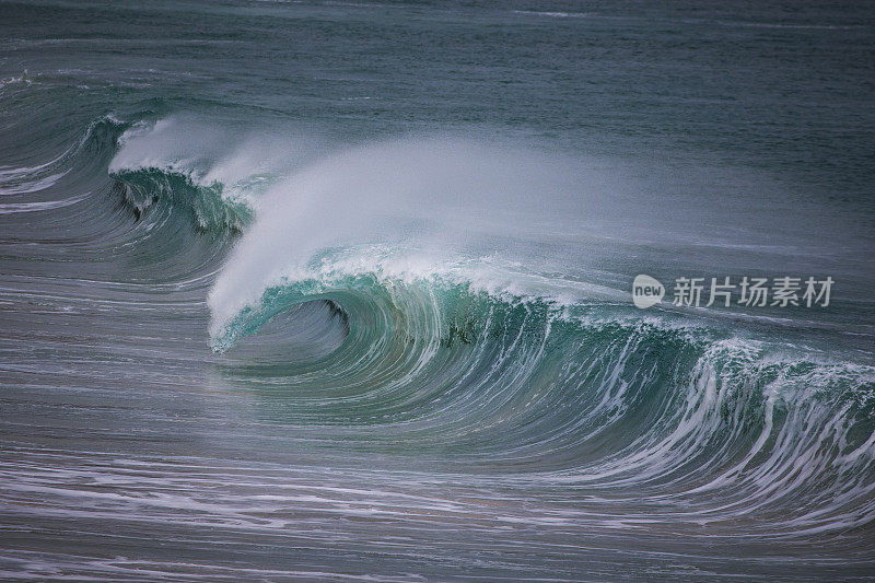 海绿海浪