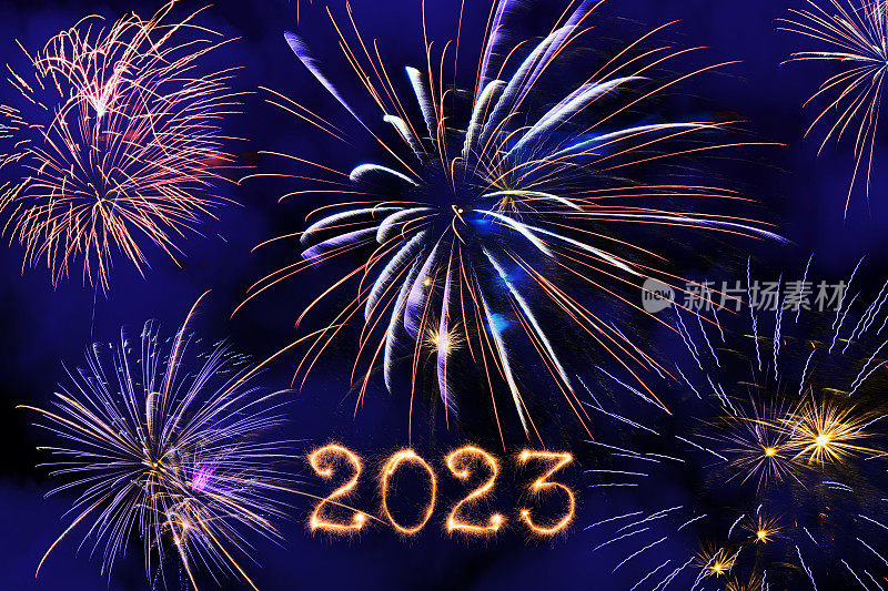 2023年，烟花闪耀新年