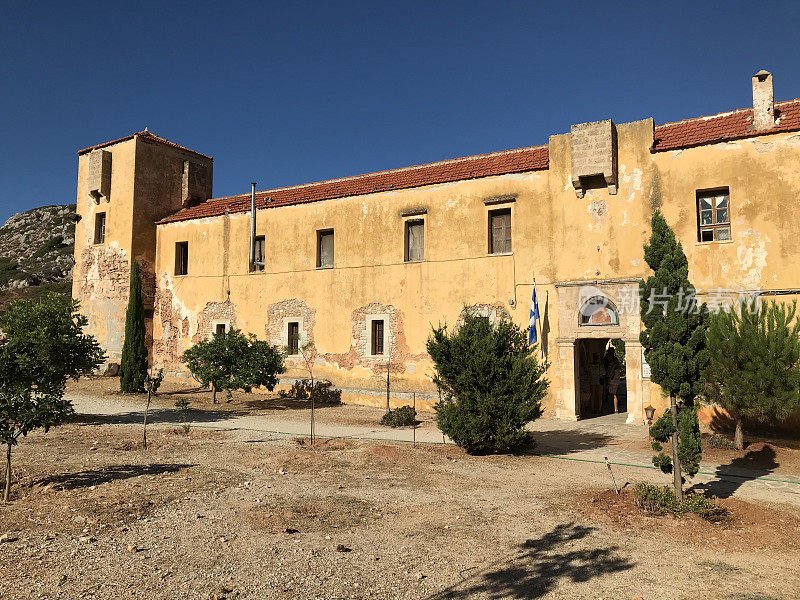 希腊-克里特岛-莫尼·古韦内图修道院