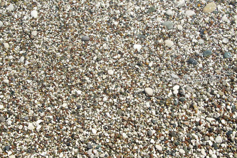 小卵石海滩