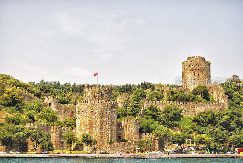 Rumeli堡垒,伊斯坦布尔。