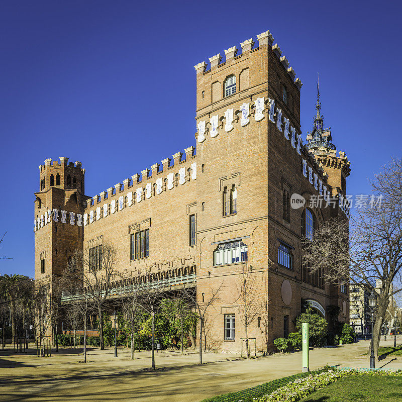 巴塞罗那三龙城堡Ciutadella公园