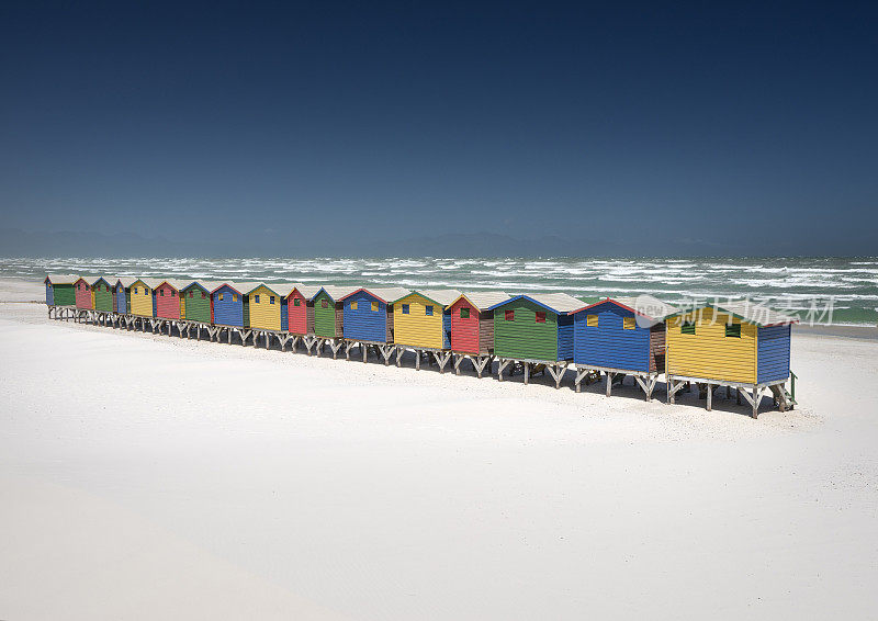 Muizenberg，福斯湾，南非