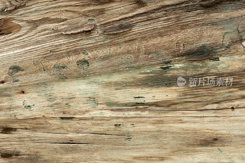 生锈的木材纹理
