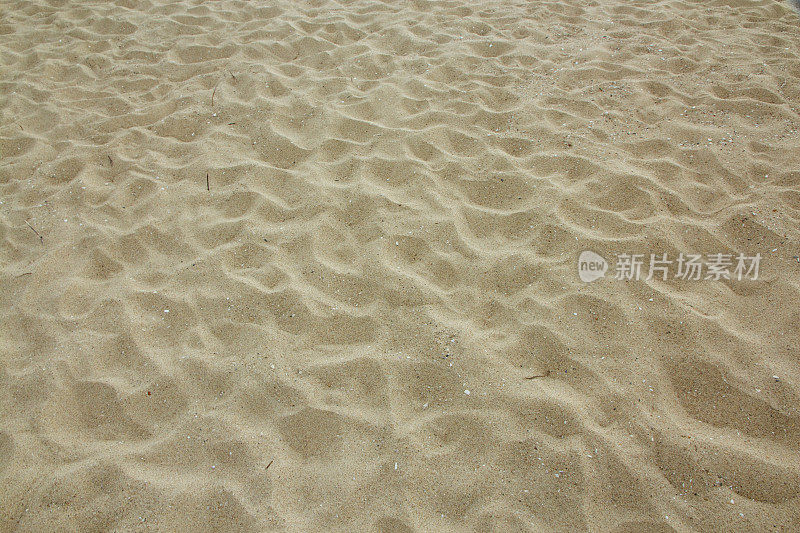 一波又一波的沙子