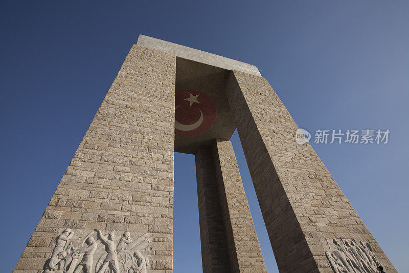 纪念，çanakkale，为土耳其士兵谁死在一战XXXL