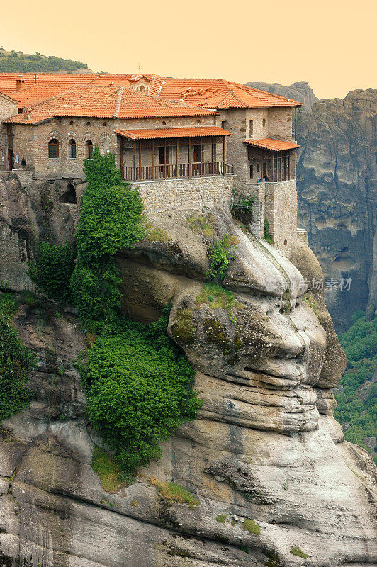希腊的迈泰奥拉修道院