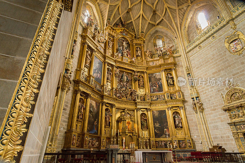 西班牙普拉申西亚大教堂的高祭坛