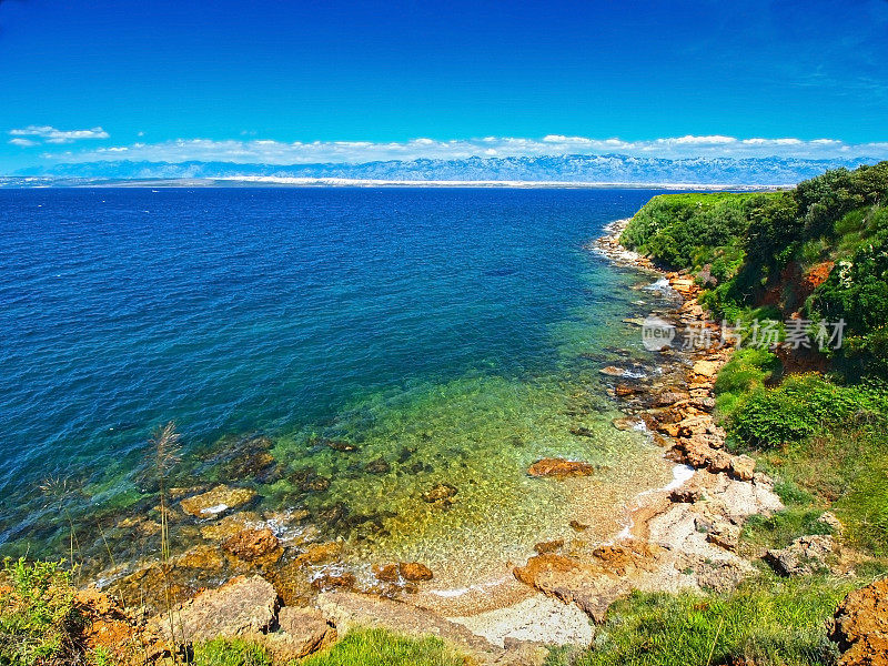 天堂亚得里亚海海滨