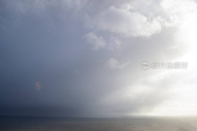 海上有暴雨