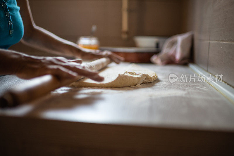 在家准备食物