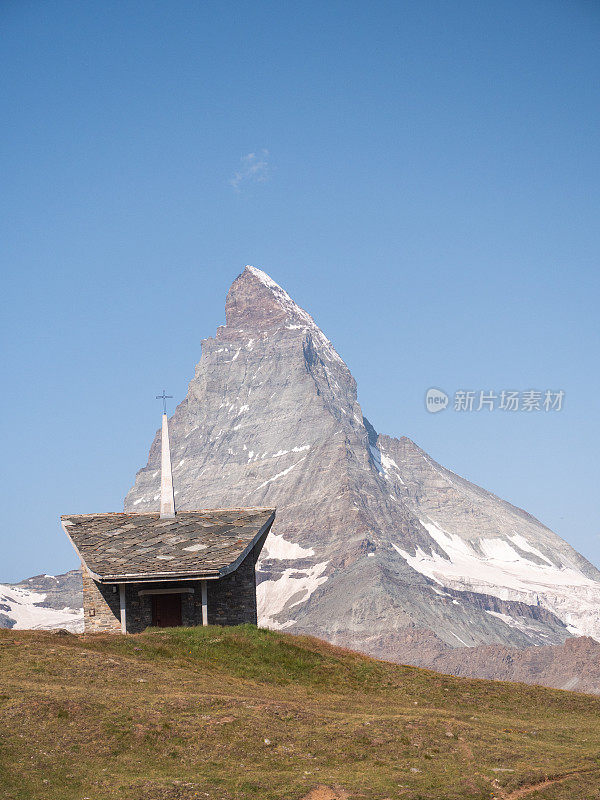 瑞士策马特著名的马特洪峰