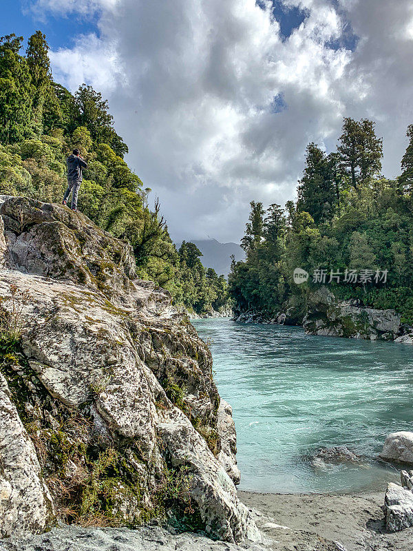 霍基提卡峡谷风景保护区，霍基提卡，新西兰南岛