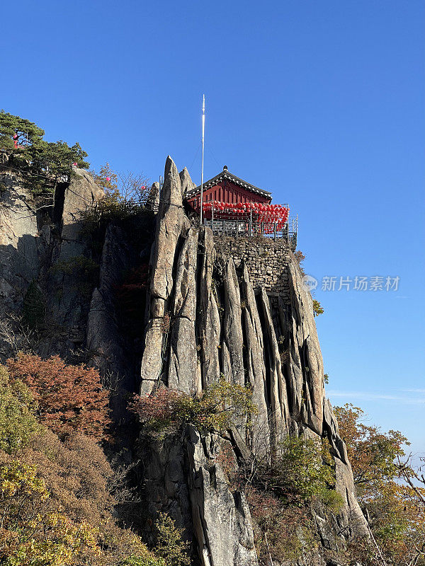 秋天的首尔徒步旅行