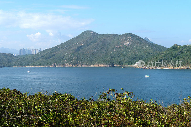 香港东龙洲岛全景图