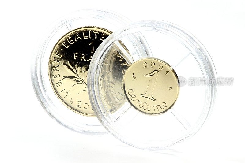 发行1法郎和1分的特别金币