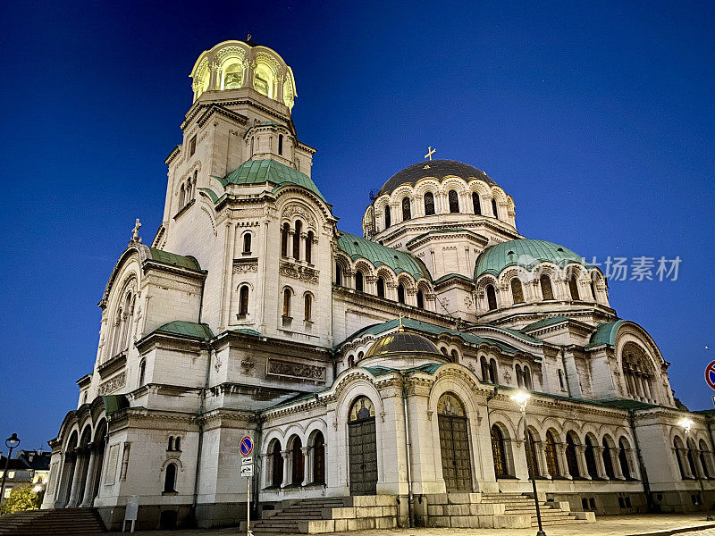 保加利亚-索非亚-亚历山大涅夫斯基大教堂