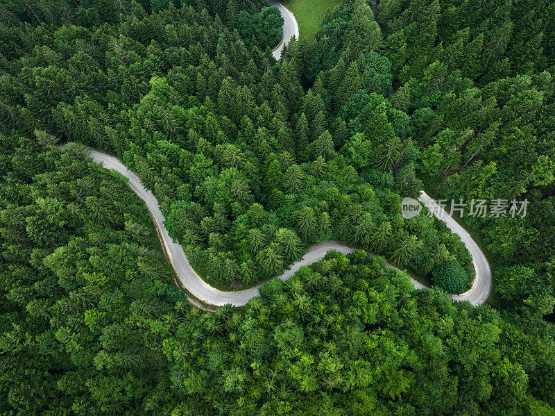 蜿蜒的道路