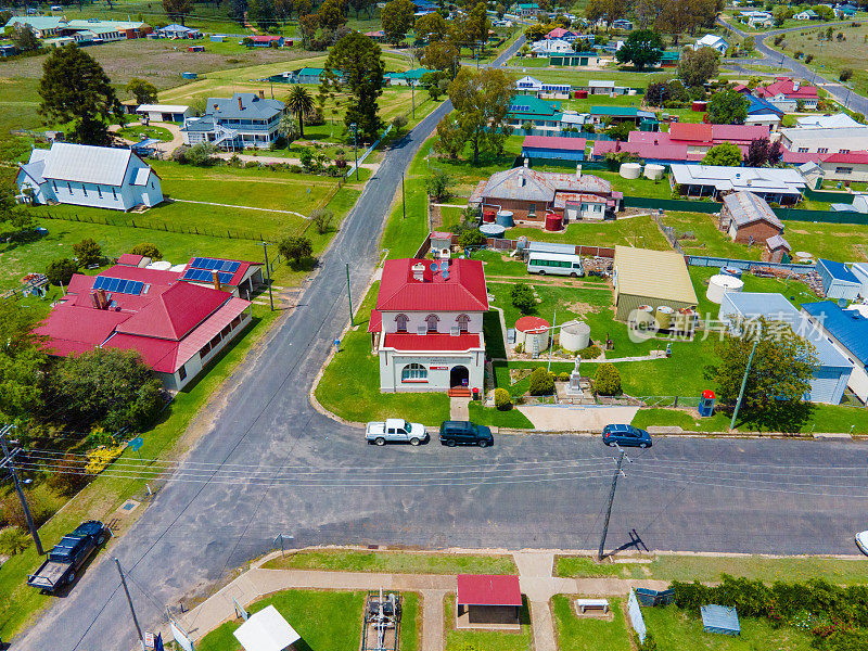 澳大利亚新南威尔士州埃玛维尔的鸟瞰图，大疆Mavic无人机拍摄