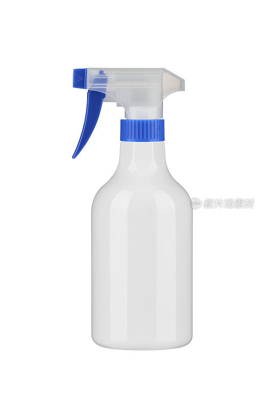 产品包装瓶上白色背景，材质逼真，隔离矢量。