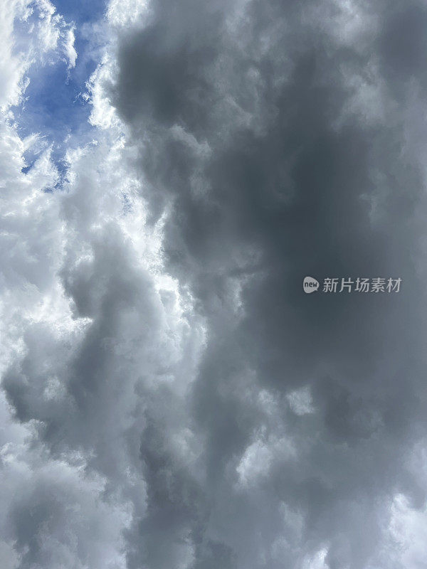 暴风雨夏日天空云图