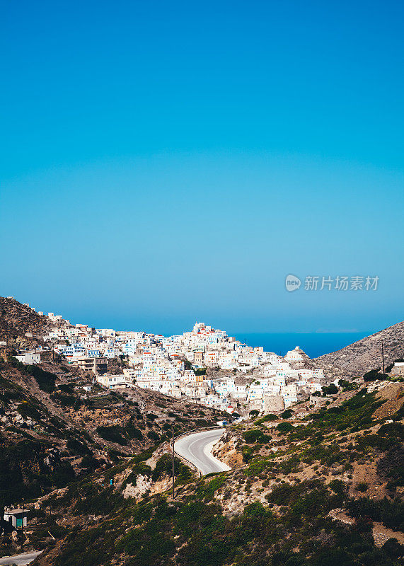 卡帕索斯岛的奥林匹斯村