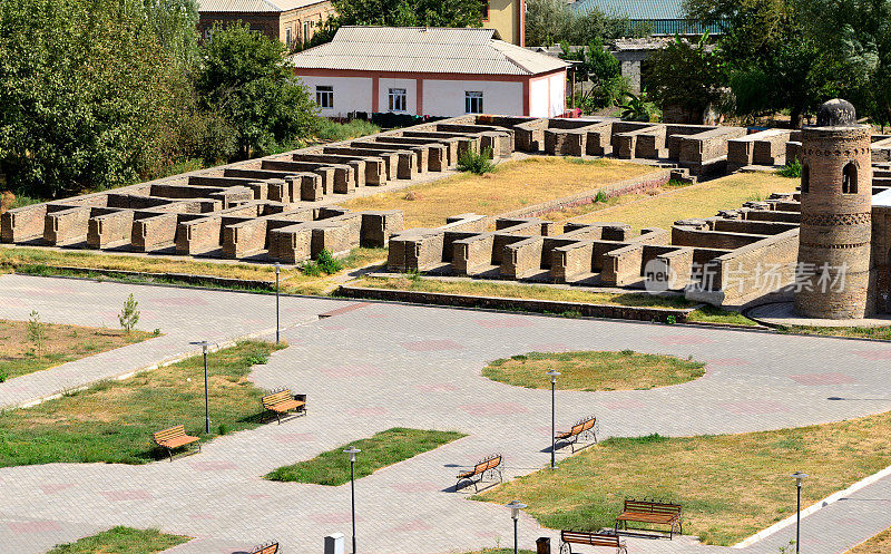 大篷车遗址，希索尔，塔吉克斯坦