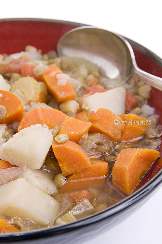 蔬菜扁豆汤――健康饮食