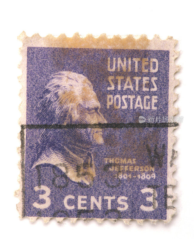 托马斯·杰斐逊3分邮票