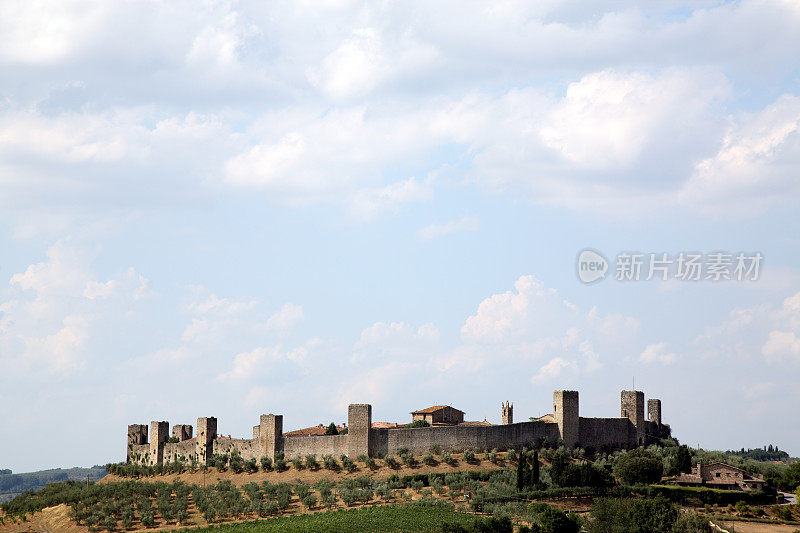 托斯卡纳:Monteriggioni