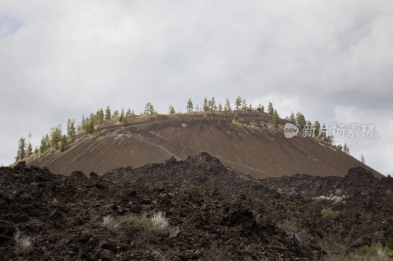 纽贝里国家火山纪念碑-俄勒冈州，美国