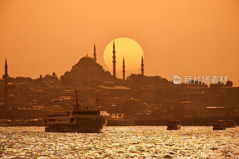 伊斯坦布尔的金角湾