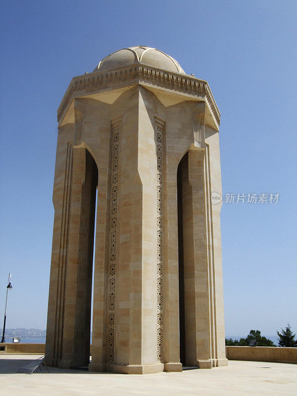 阿塞拜疆巴库的永恒之火纪念馆